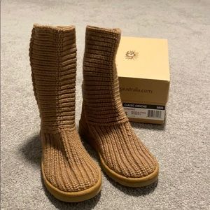 Crocheted UGG boots